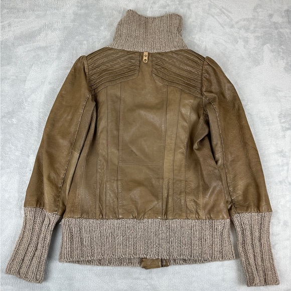 Mackage Lamb Leather Jacket Women’s Size M - Picture 4 of 16
